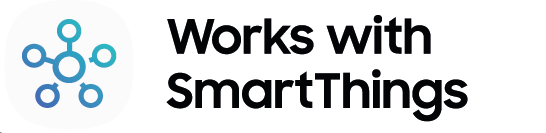 Produtos conectados integrados com o Samsung SmartThings, gerem os seus dispositivos inteligentes a partir de uma única aplicação